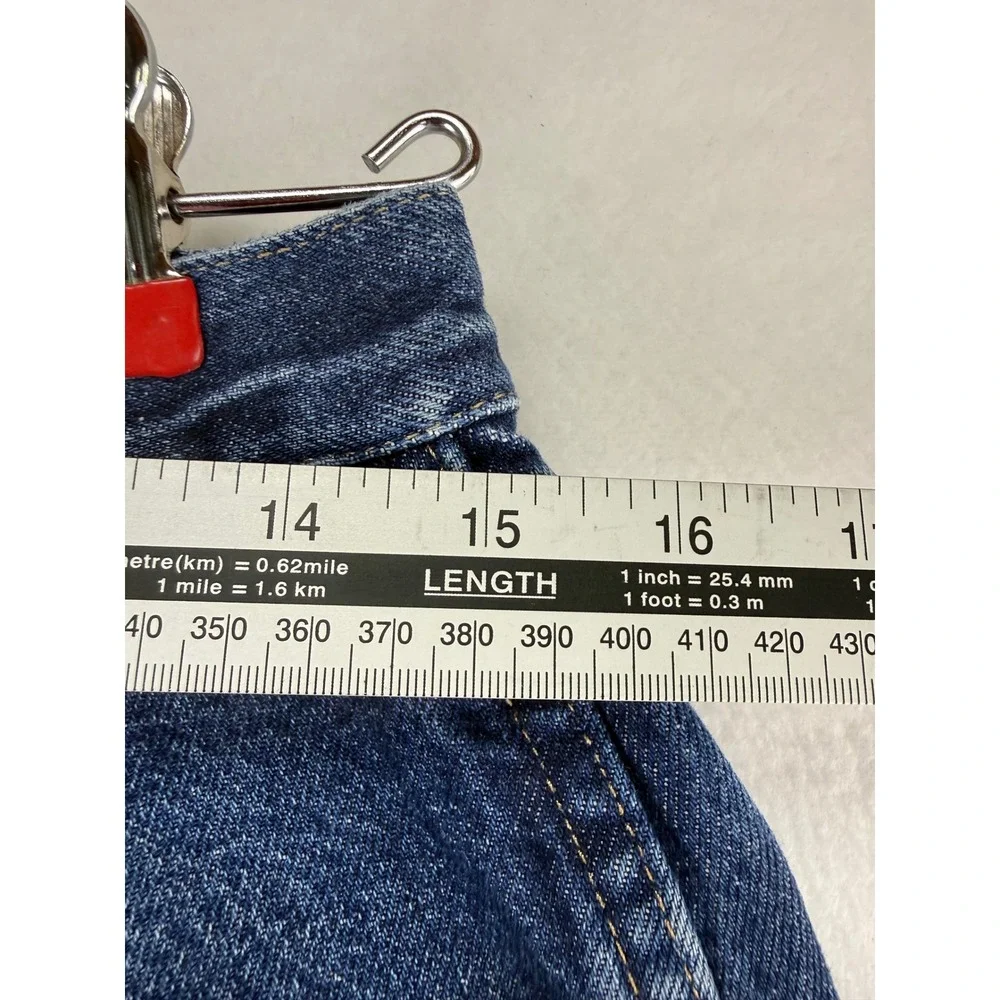 Wrangler Hero Regular Fit Jeans Mens 33x32 Blue Cotton Denim Straight Leg